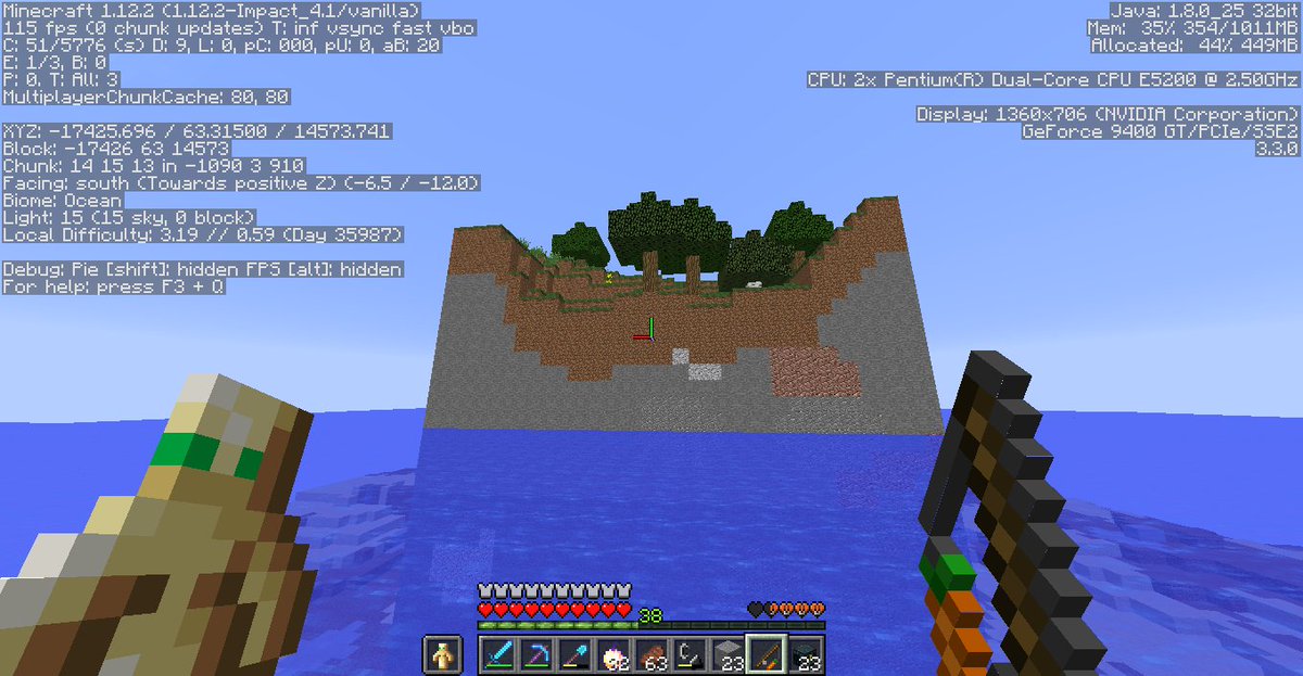 InquvusInCubes's tweet photo. Maravilloso 2B2T con sus castillos de chunk
#Tutituti https://t.co/dOcKSTbRCq