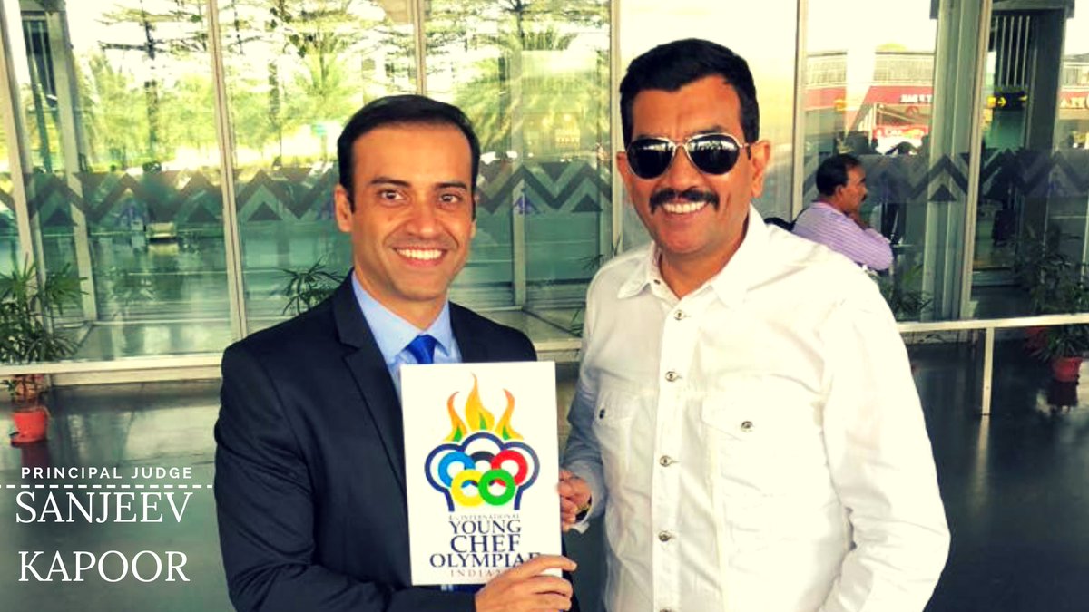 Avhi141998's tweet photo. Finally the principal judge For YCO arrived the city of joy, Kolkata. @subornobose @SanjeevKapoor @amankasera_94 @MamataOfficial @ycolympiad https://t.co/g6sS21TKMg