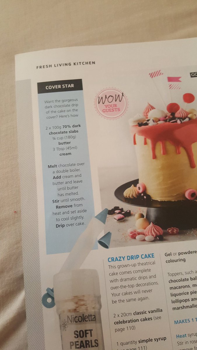 tinadashing's tweet photo. @Fresh_Living I knew i would get my answers here..😘😘😘Don't you have your branded PnP double cream?I only know of the double cream yoghurt..I want to make drip cake and this is my inspo 👇 https://t.co/n8aIEIhXXq