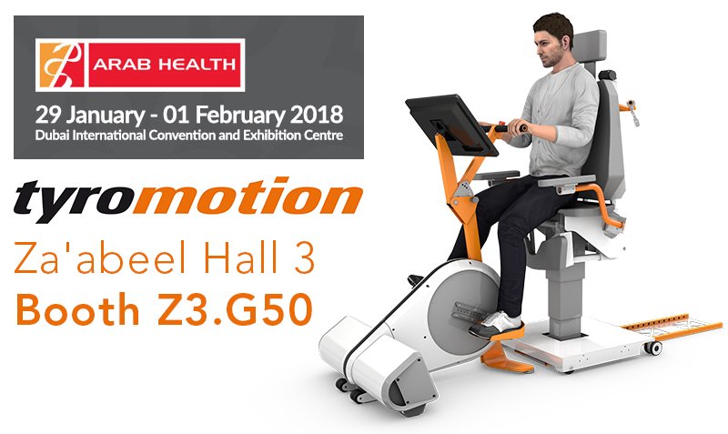 To become the Global Market and Innovation Leader in robotic rehabilitation, we bring the first of its kind "Early Mobilization and Verticalization" device to the Middle East. Come and check out our "PRE-GAIT" device OMEGO® at @Arab_Health - Za'abeel Hall 3 - Booth Z3.G50