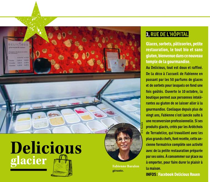 delicious_rouen's tweet photo. Article de #RouenMagazine sur @delicious_rouen Merci @Rouen 😊 Nous vous attendons désormais pour vous faire déguster nos soupes et glaces bio ainsi que nos pâtisseries #SansGluten À très bientôt 🤗 https://t.co/t7IvC4KrmL