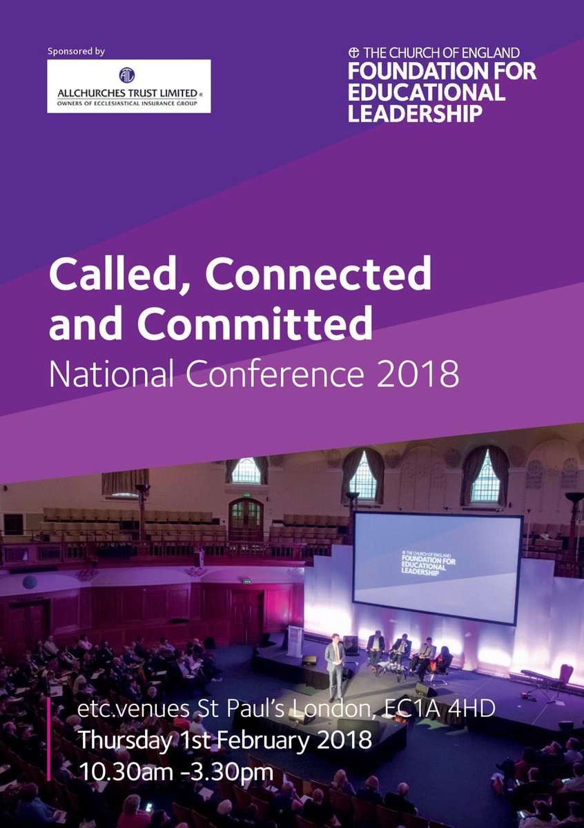 NSforEducation's tweet photo. Looking forward to a great National Conference tomorrow with over 400 leaders gathering with @amanda_spielman @CottrellStephen @Julia_Cleverdon @BishGloucester @educationpriest @JillboRowe @IanBauckham @Jimmytee @nigelgenders and many more! #CEFEL2018 https://t.co/MGFDyIhGTJ
