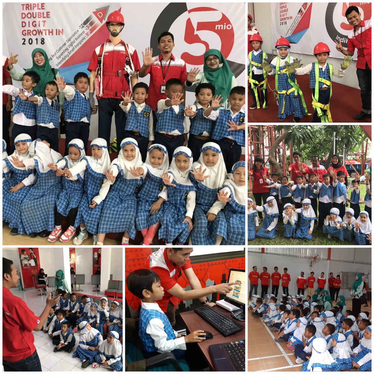 Chairil1962's tweet photo. Witel GEMA, Kids Go To Office TK YIMI Gresik #GEMATREG5 #LivingTheTelkomWay#Telkom Indonesia https://t.co/xp7IuIBQwS