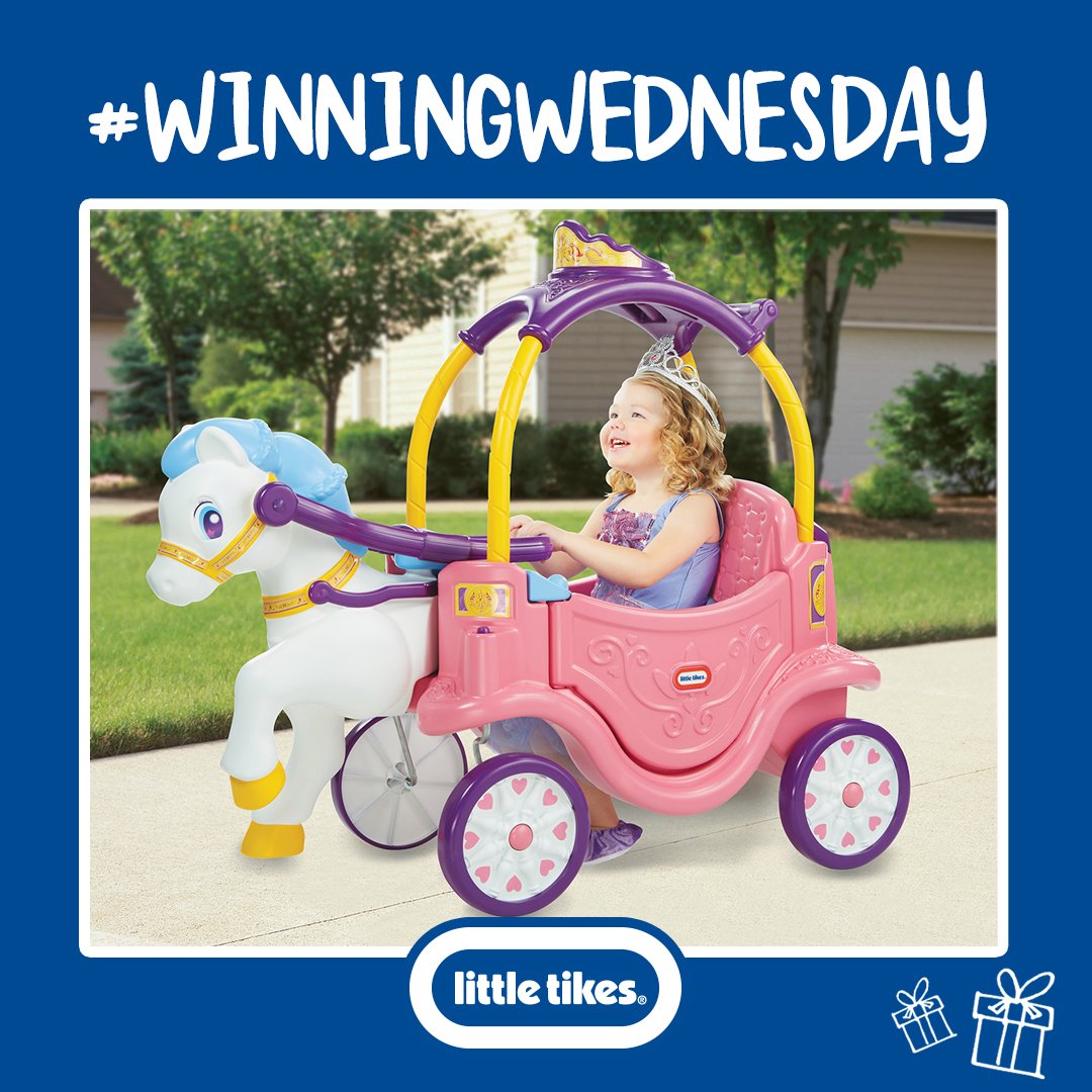 LittleTikesUK's tweet image. Today's #WinningWednesday is extra magical...✨
For your chance to #WIN a Princess Horse and Carriage follow us and RT! T&amp;amp;Cs apply. Competition ends 31.01.18 - midnight.