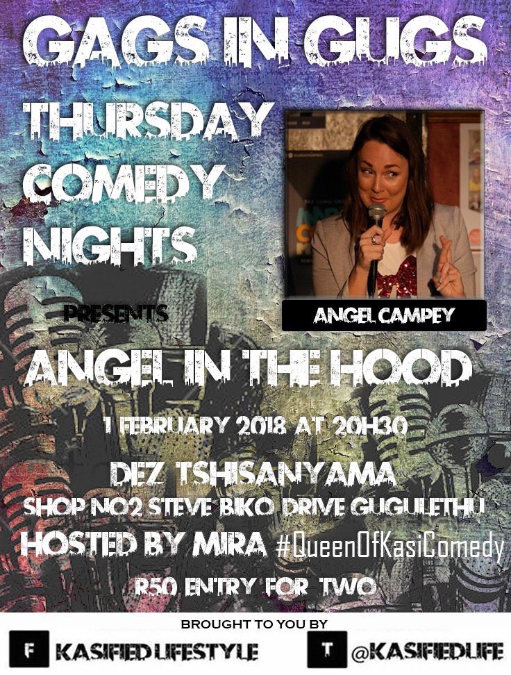 YesReallyAngel's tweet photo. Tomorrow night, I’m headlining in the Hood with @KasifiedLife 🔥

The designer said the photo of me represents how this umlungu will be feeling 🤞🏼🤞🏼😂😂 ❤️❤️ https://t.co/KJlR9r1ORy
