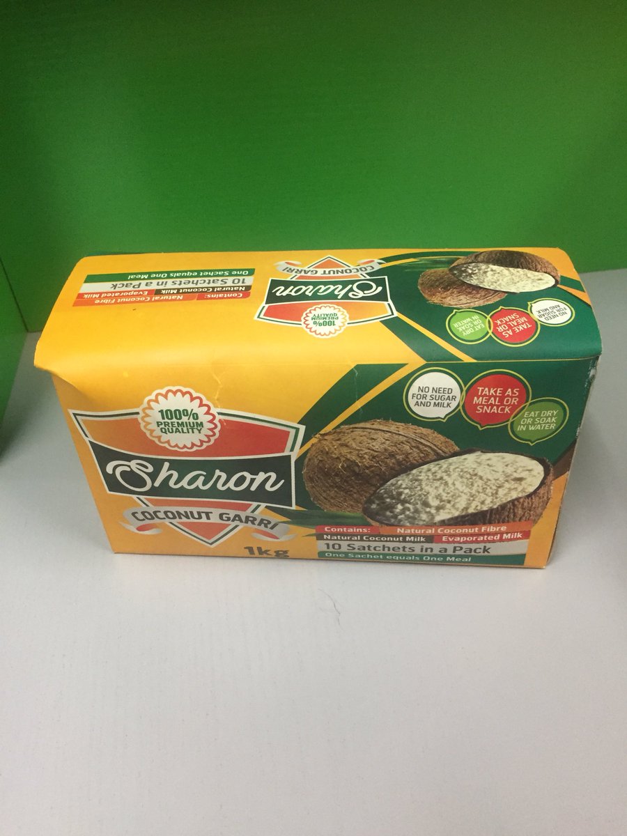 ifymartins_'s tweet photo. Coconut garri is here!!!
Already has sugar, milk and coconut. 
10 sachets in a pack..
1,500 for a pack

Please RT my mum’s customer might be on your TL https://t.co/5QKq8wT22N