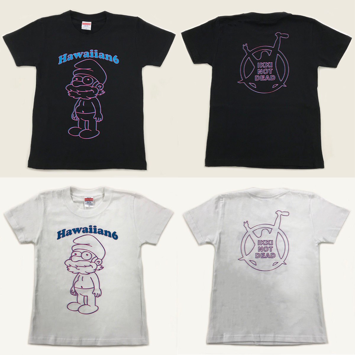 HAWAIIAN6 Tシャツ ハワイアン6 ikki not dead - メルカリ