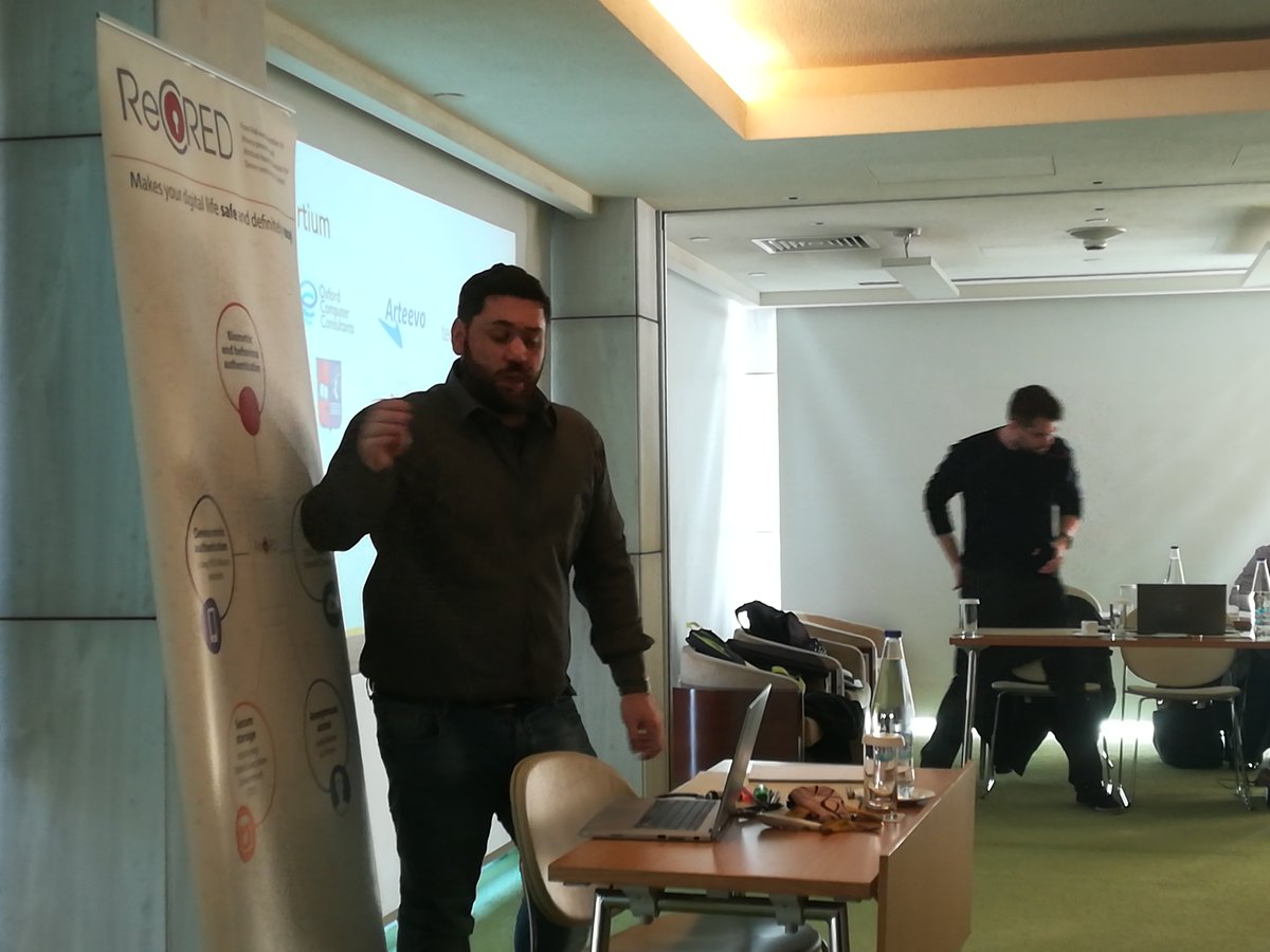 ReCRED_H2020's tweet photo. Amazing presentation from @kpatsak regarding the @OperandoH2020 project. Great work guys!🚀 https://t.co/4dA3fxbqUS