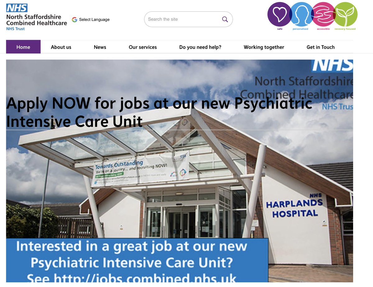 Apply NOW for jobs at our fantastic new Psychiatric Intensive Care Unit - go to confirmsubscription.com/h/d/1E4B3DEDFA…