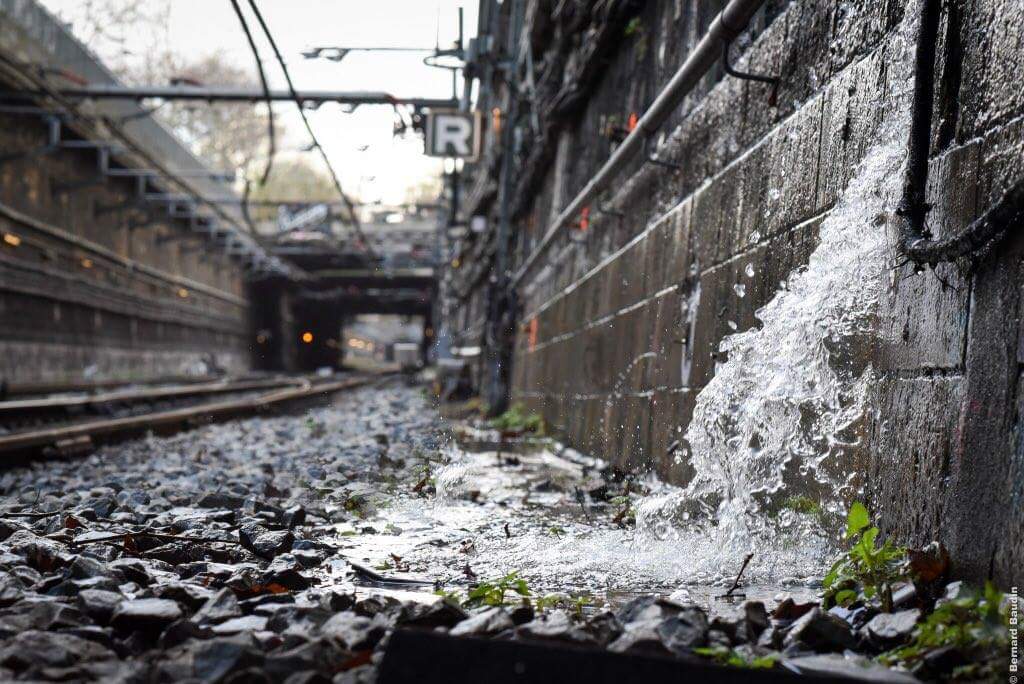LanxadeLydie's tweet photo. Travail remarquable des agents de l'ombre:
Objectif limiter l’impact des eaux sur les installations #RERC
+ de10.000m3 d’eau rendus à la Seine tt les heures.
Ici gare de #Javel 
[#SNCF #CrueSeine #Crue]
📸 @berniebaud &amp; #LaurentAbbani https://t.co/c2Ack7APUO