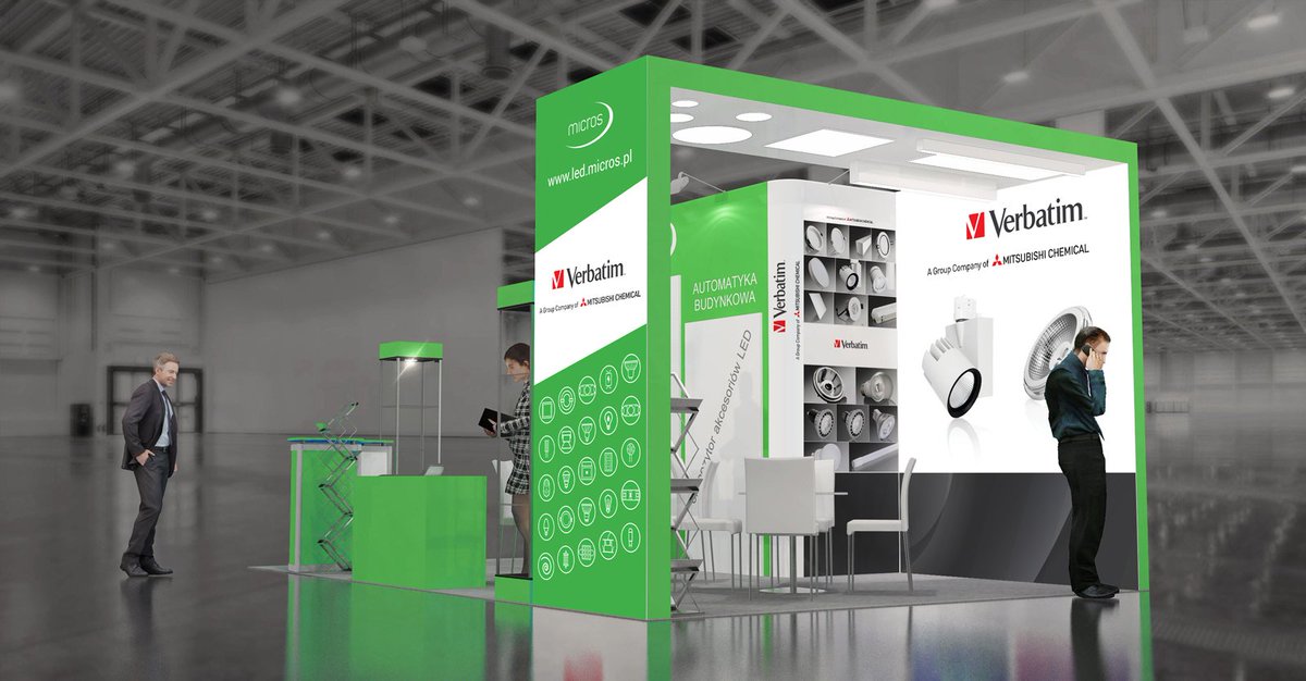 VerbatimEurope's tweet image. If you are coming to the #international #fair of #lightning #equipment LIGHT in #warsaw, why not paying us a visit? We are exhibiting in collaboration with Micros at Stand B5-1!