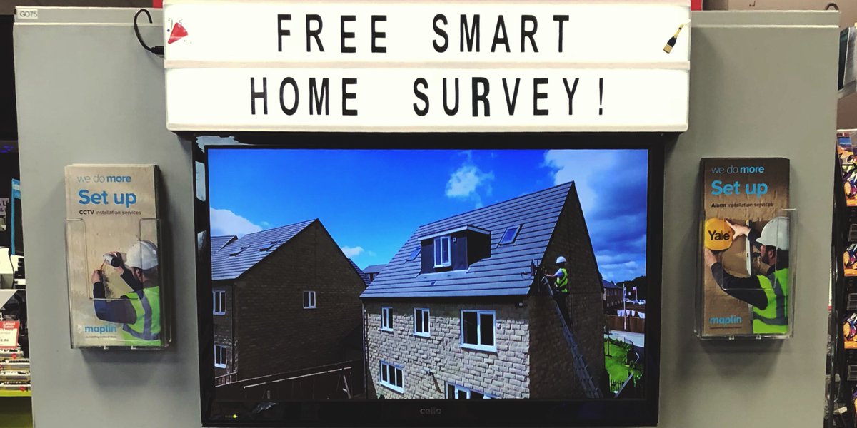 Ever thought of protecting your home? Didn’t want to get too involved or worried that it’s too expensive or complicated? We can solve all of that! Here at #maplin #folkestone. How about a FREE home survey? We strive to give you the best possible option for your peace of mind 👌