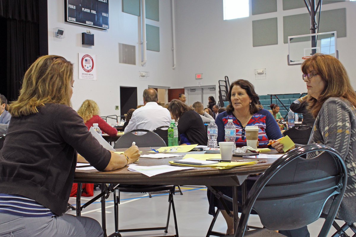 pbccsd's tweet photo. Our #PBC community leaders are kicking off day two of our 2018 #CollectiveImpact - they'll be hard at work thinking of ideas and strategies to end #homelessness in Palm Beach County. #pbccsd #pbchha #EndHomelessness https://t.co/Z7hHHqmt4l