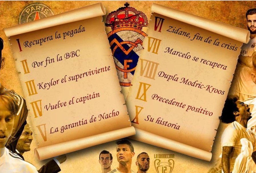 El Decalogo de la fe Madridista vía <a href="/marca/">MARCA</a>