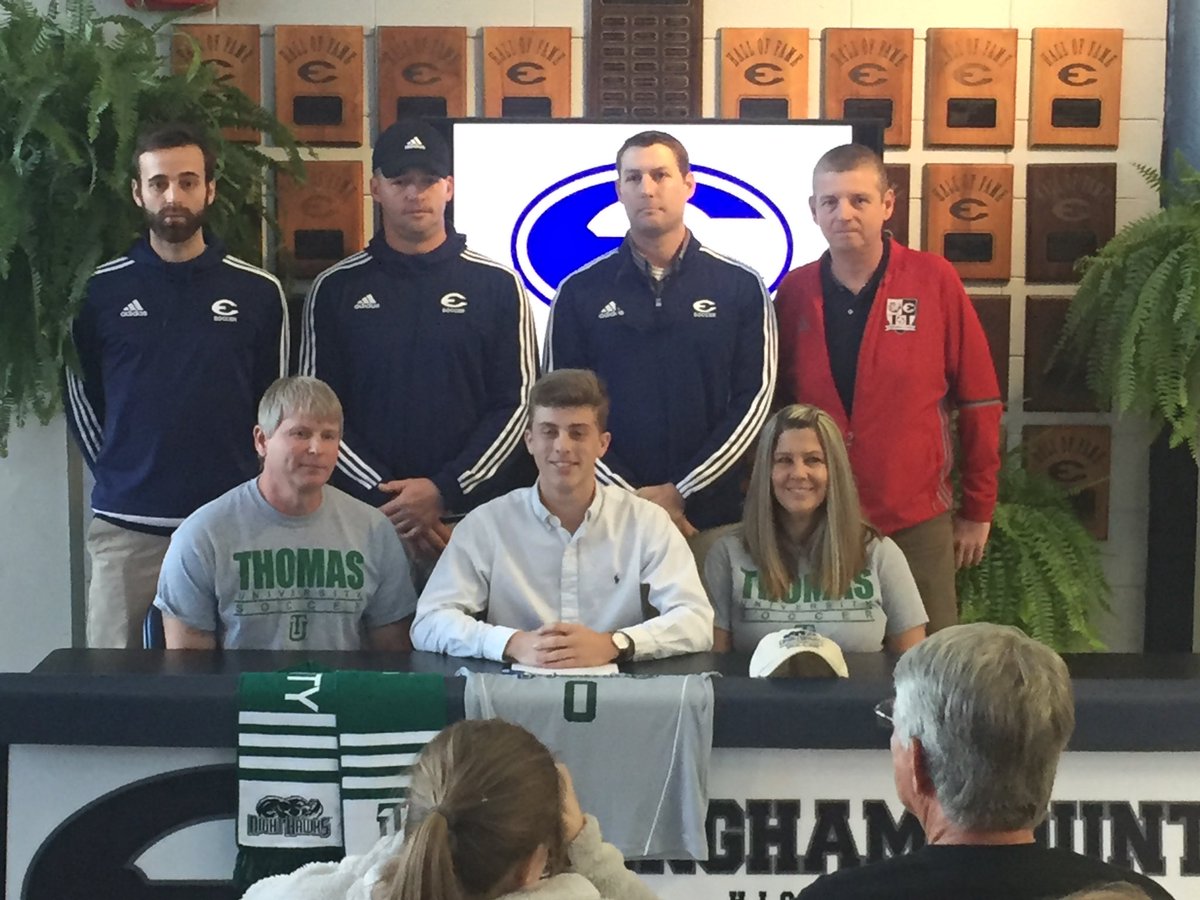 TheBigGuyWJCL's tweet photo. @echsrebels soccer standout Josh Ricord signs with @NightHawksMSocc The story tonight on @WJCLNews at 11. https://t.co/UwLQl9MrfF