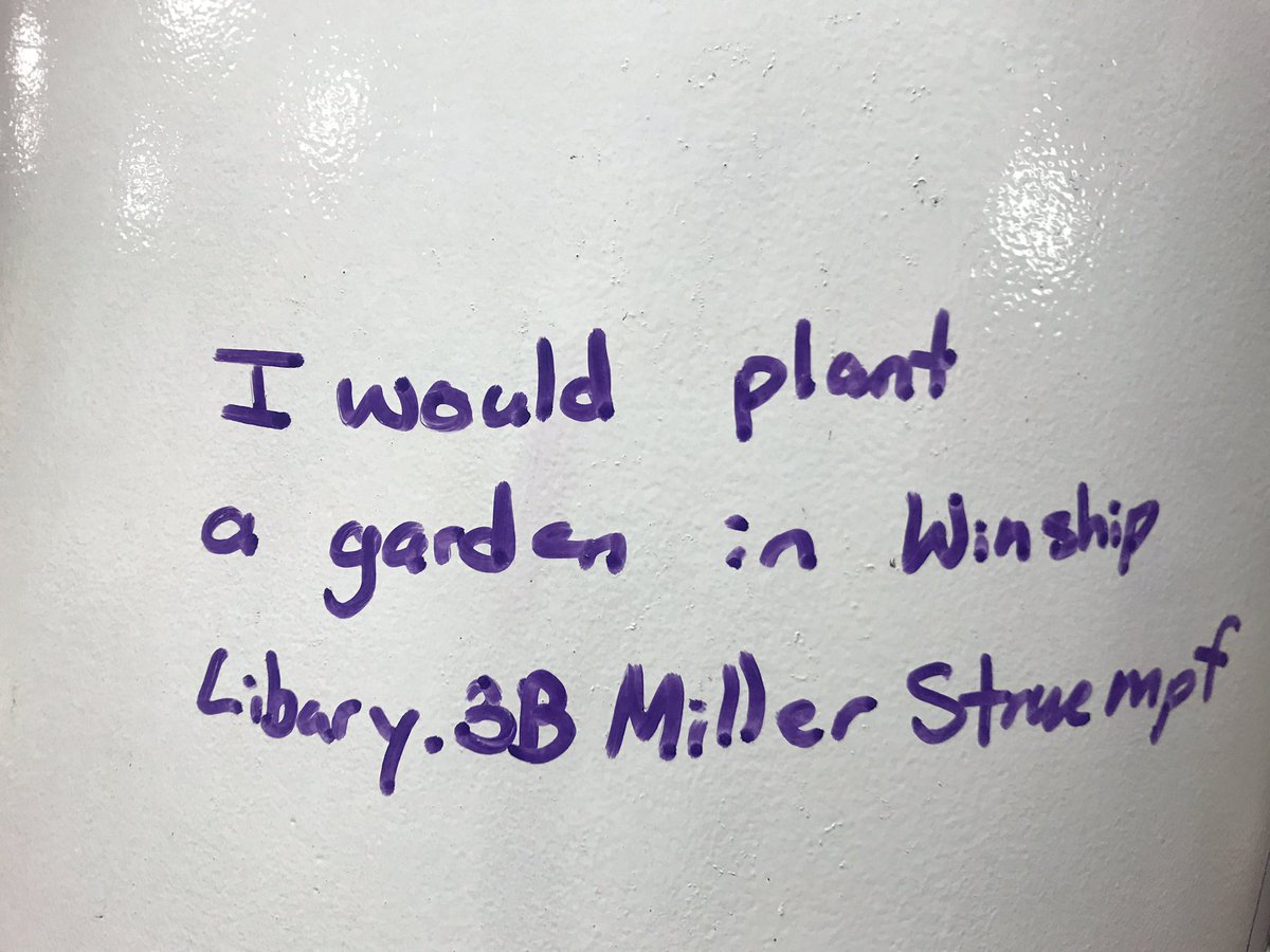 MrsCarterReads's tweet photo. #walkerthinks about planting gardens in not-so-garden-variety places! https://t.co/Kt80RuYmgP