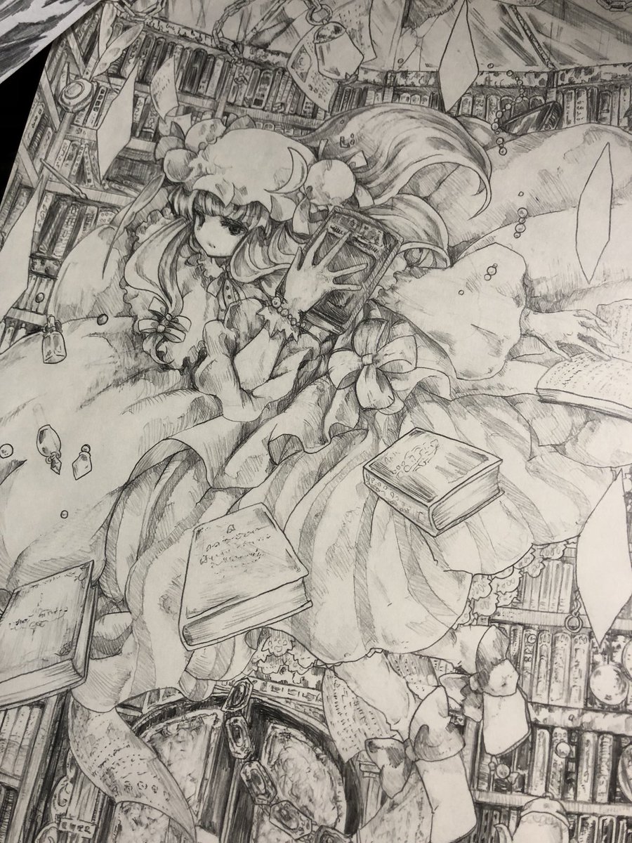 しかしこうやって自分の昔の絵を見てにこにこできるので、私は自分の絵が好きらしい 得な性格よねー 