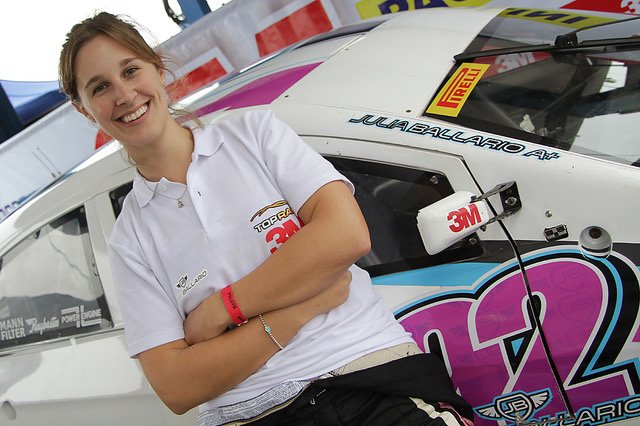 WomenAFrontiers's tweet photo. Have you met Julia Ballario, Argentine car racer and women’s rights advocate? Read her story here: https://t.co/RSnEypCRwK @juliballario #maledominatedfields #genderempowerment https://t.co/U9ZTQbiOmk