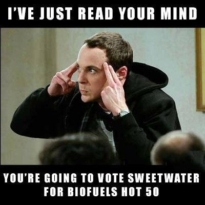 SweetH2OEnergy's tweet image. We need your help! Only 3️⃣ more days to vote #SWE for Biofuels Digest #Hot50! Help us get in the Top 10 by:

1️⃣ Follow the link to subscribe to #BiofuelsDigest conta.cc/2DRgP99
2️⃣ In your first newsletter email, follow the link to VOTE!
3️⃣ Vote #SWE!