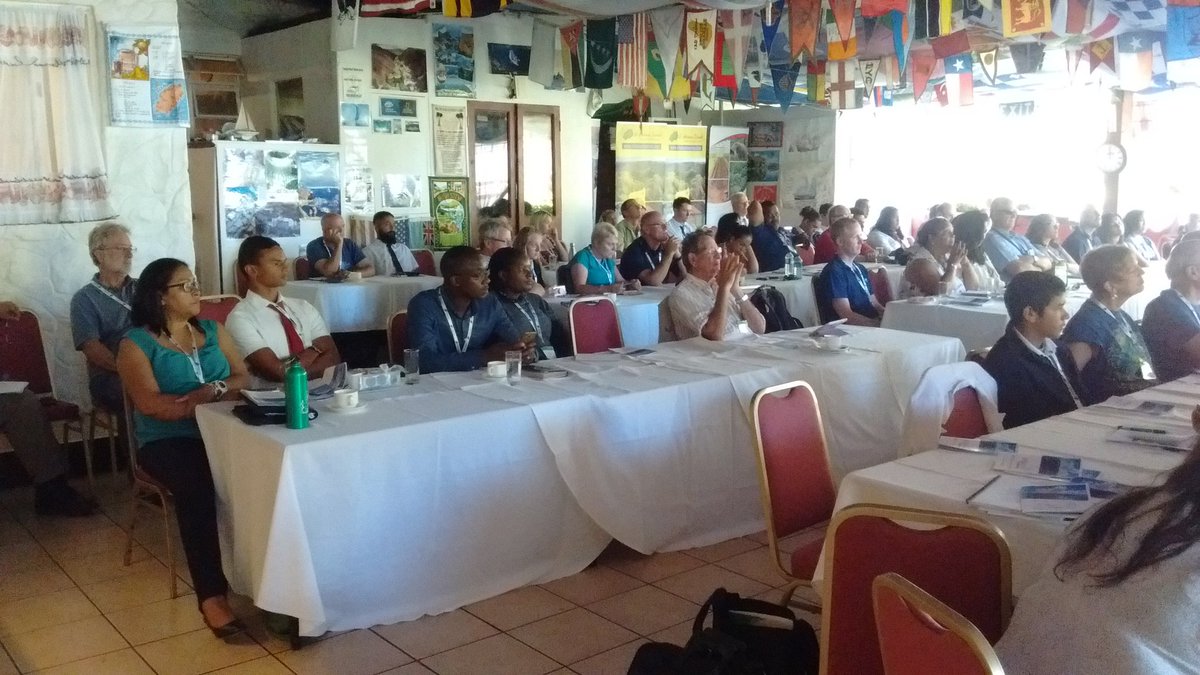 STHL_Conference's tweet photo. Mud way through Day 3 of @STHL_Conference speakers so far  @SAERI_FI @ConnectStHelena and @StHelenaGovt #environment @sthelenatourism https://t.co/QsjsfD5bKY