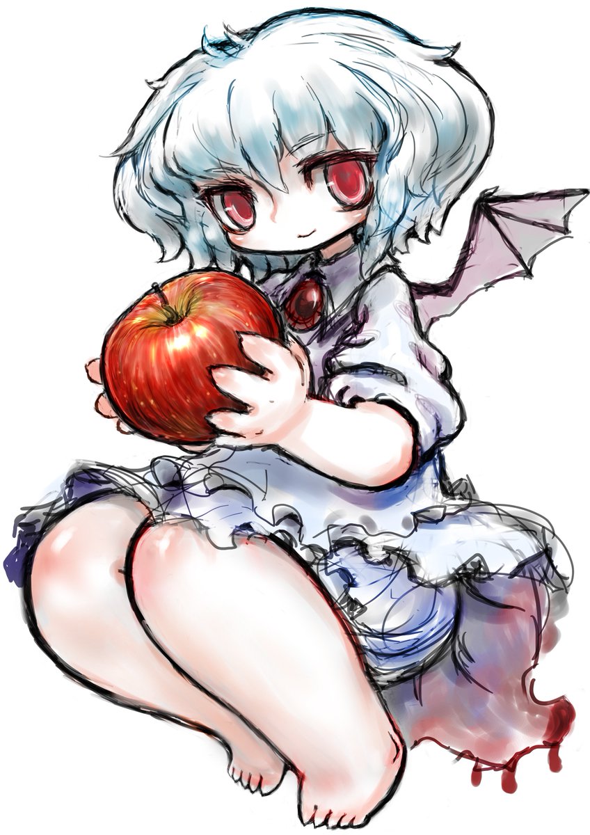 ghenik's tweet photo. 月食によりレミリア感の高まりを感じるので5年位前に作ったミニ東方本からイキのいい部分を抜粋してお茶を濁す　インクジェット本なのでISI PRESSの石さんの真似をして水濡れ注意のページがある　my old works,for lunar eclipse https://t.co/608vRUPqbE