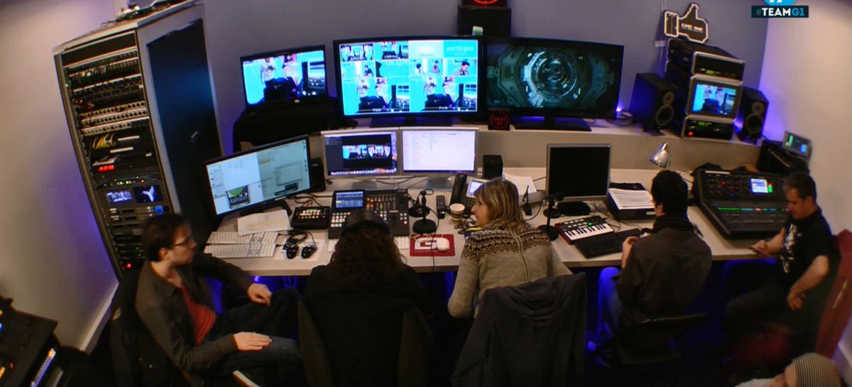 gameone's tweet photo. 🎥 Suivez la caméra de la régie en direct sur Twitch !
==> https://t.co/ciFyoVg84k #TEAMG1 https://t.co/DjK9hy4y0t