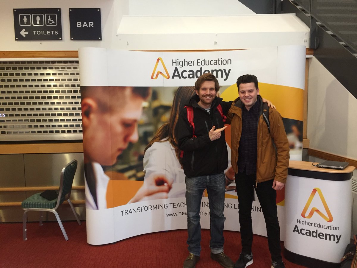 We’re presenting at the #HEASTEM18 conference in Newcastle today with <a href="/ThinkUp_/">team Think Up</a>