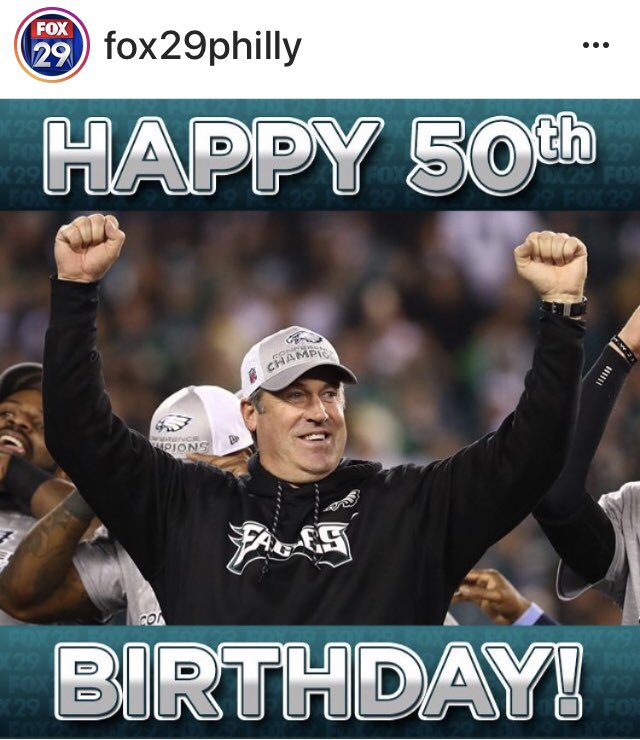 Dear <a href="/Eagles/">Philadelphia Eagles</a> 🦅~ We thought of the PERFECT GIFT 🏆 for #DougPederson... 😎🙌🏻 #FlyEagleFly