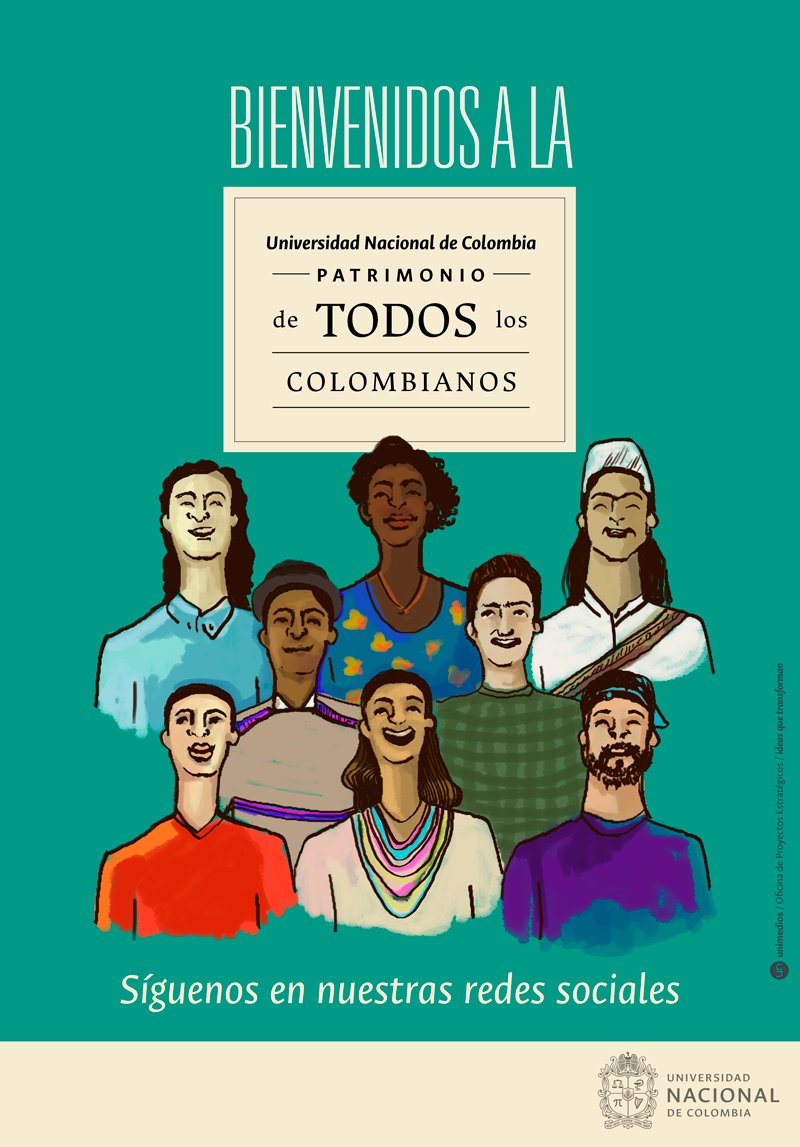 Esta semana llegaron los nuevos estudiantes que se unen a nuestra gran #ComunidadUN ¡Bienvenidos! y gracias por ser parte de la <a href="/UNColombia/">UNColombia</a> #SomosOrgulloUN