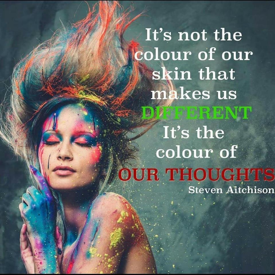 Jseeka29's tweet photo. It's not our appearance that makes us different, but the way we think. Color outside the lines and think big! #wednesdaywisdom #creative #beauty #positivethinking #thinkbig https://t.co/OYYBEStsz6
