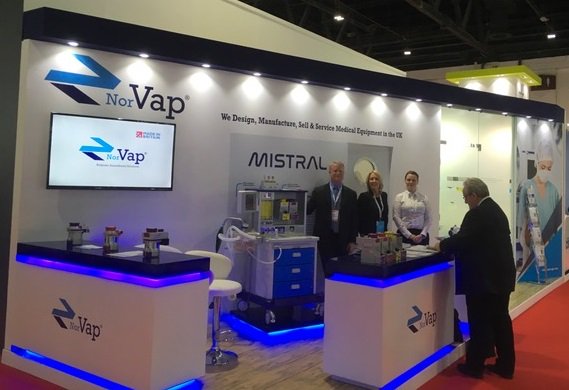 NorVapMed's tweet photo. It's the end of #Day3 at #ArabHealth, if you haven't stopped by for a coffee and a demonstration of our award-winning Mistral yet then tomorrow's your last chance! We're in Hall 7 as part of the #BritishPavilion with @UK_ABHI , Stand A18. https://t.co/fJ4LVZHa1R