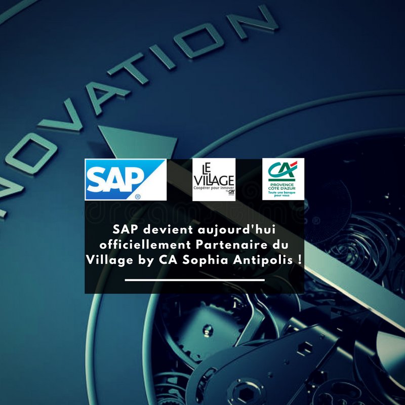 villageCASophia's tweet photo. Nous sommes fiers d'annoncer la signature du Partenariat entre SAP France, et le Village by CA Sophia Antipolis porté par le Crédit Agricole Provence Cote d'Azur ce jour 👏😀 @marcgenevois  @josesantucci  @cdlfdelafage @jeanfrancoisrichardoz #partenariat #coopérerpourinnover https://t.co/bcd6KWrKfe