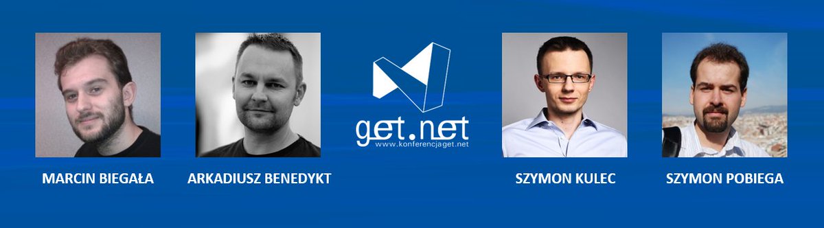 SiiGetNET's tweet photo. Hurry up! You have less and less time to get #blindtickets for #getnet which will take place in #Lodz on 14th of April! If you're still not certain enough, we are sure that our #programmeboard will convince you! Find out who they are: @Scooletz @Biegal @abenedykt @SzymonPobiega https://t.co/hPdvxKvf98