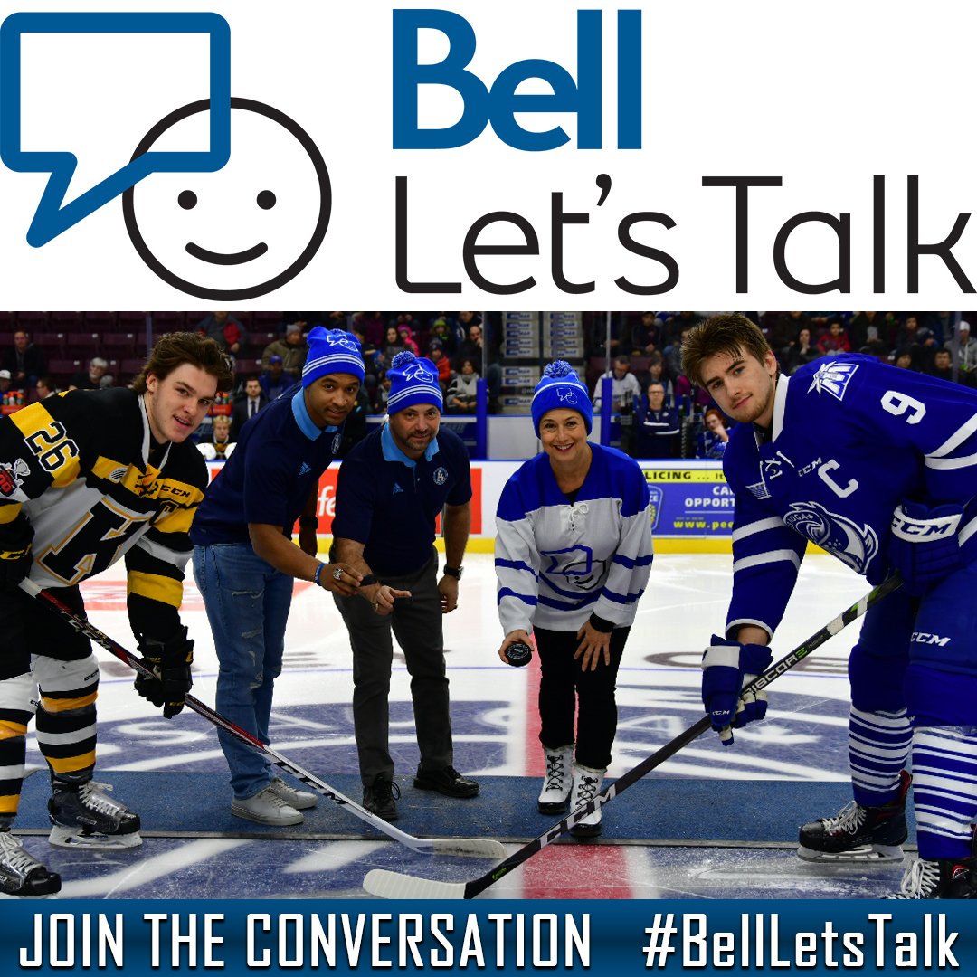 Today, and every day, let’s talk about mental health. Keep the conversation going. #BellLetsTalk