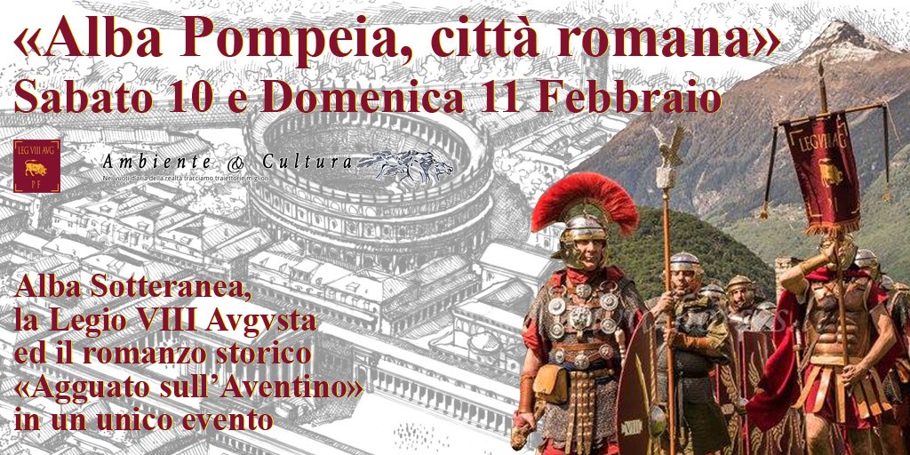 #Archeologia #ImperoRomano #Rievocazione #Libri
Tutto in un week-end!
Per Info e Prenotazioni: ambientecultura.it (sezione eventi) o via sms al 3397349949 oppure al 3426433395