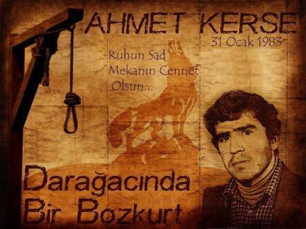 Yiğit, körpe ölüler; ağıtsız geçti çölü
Destanlık öykümüzü güne anlat kırgülü!
#AhmetKerse 
#OlcayYazıcı