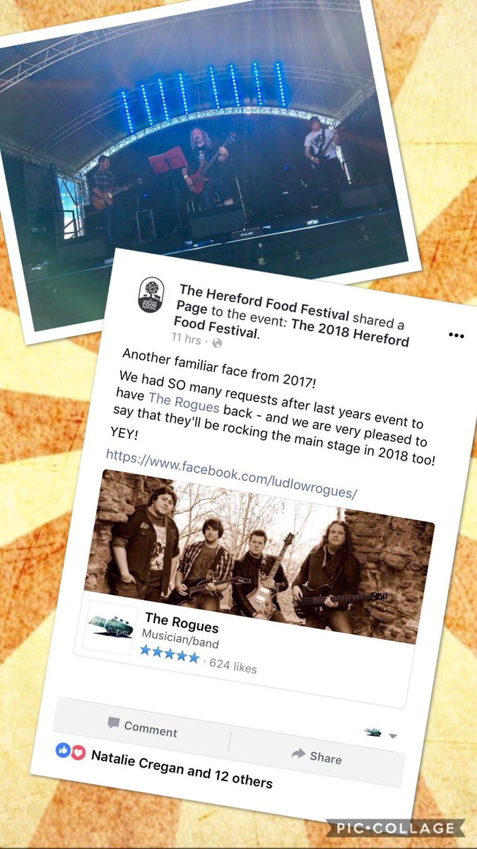 rogues_the's tweet photo. We’re back at The Hereford Food and Drink Festival this June! Main stage antics Sunday 10th! Don’t miss it! 🎶🎸🎶🤘🤘 https://t.co/XL9ivyYIJI