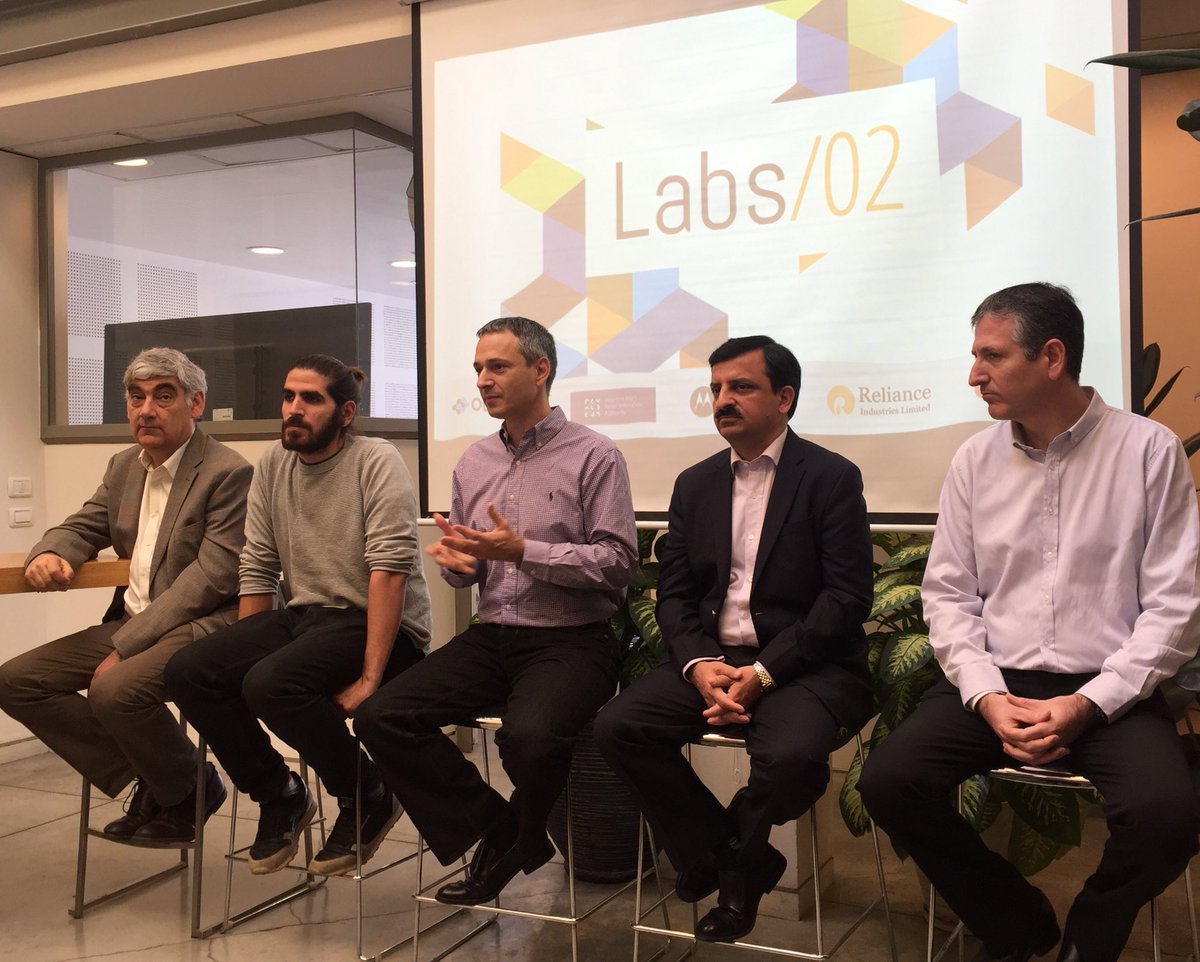 simoneokkels's tweet photo. Visited Labs 02, the early stage investment arm of OurCrowd and the leading Jerusalem-based startup incubator today as warm up for @OurCrowd Investor Summit tomorrow ✌🏼 #OCsummit18 #jerusalemtech https://t.co/6qd7cl9bSo