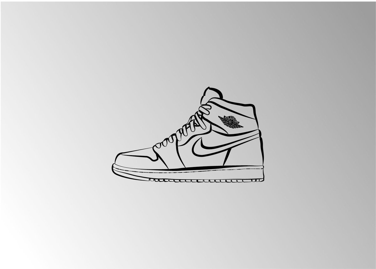 engpu_tan's tweet photo. Maybe I should do more #WidthTool #AdobeIllustrator #AirJordan #SneakerArt https://t.co/6SCaGCwNmu
