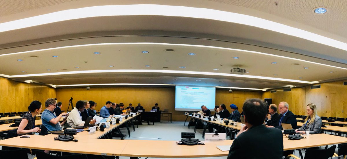 GEOSecretariat's tweet photo. How is GEO's extensive Work Programme shaped? 2018's first Programme Board meeting kicked off in #Geneva today, with board members working together to ensure our activities have maximum impact on global challenges - from #Sendai to #Paris to #SDGs and beyond. https://t.co/YsqIoco1oL