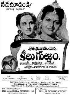 bestoftolly's tweet photo. #Keelugurram (1949)
Cast: @A_NageswaraRao, #AnjaliDevi, #Relangi
Story - Dialogues: #TapiDharmaRao
Art: TVS Sarma
Editing: RM Venu Gopal
DOP: DL Narayana
Music: #Ghantasala
Producer & Director: Raja Saheb of Mirzapur
#BestofTolly https://t.co/3UvifVScdl https://t.co/veHiFhM2dz