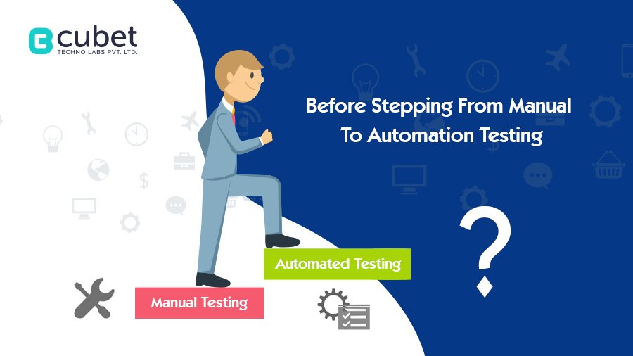 CubetTech's tweet image. It’s the time to shift from #manualtesting to #automationtesting.But when you are just stepping from manual to automation, lots of questions and confusions will certainly knocks our mind. Read more: bit.ly/2DPdL1k
#automationsoftwaretesting #QA #testing #TDD #BDD