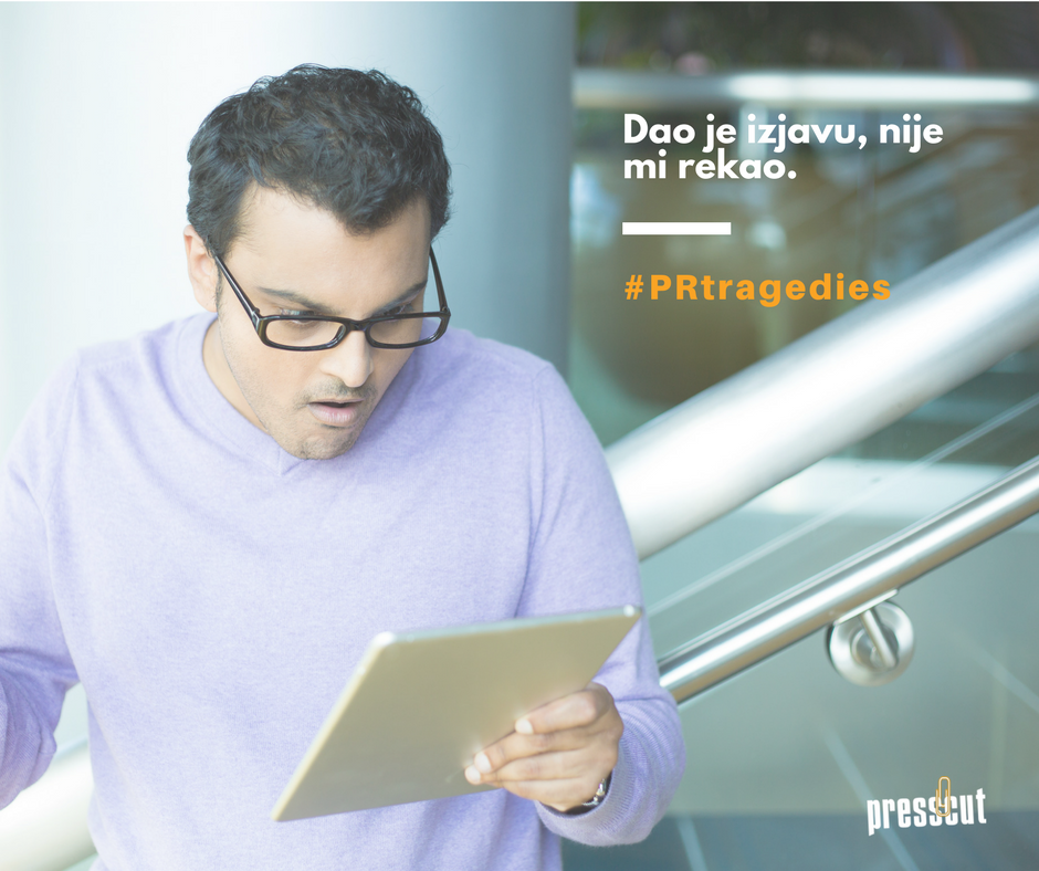 Imate neposlušne klijente? Jeste li znali da Presscut ima klijenata koliko i portala na praćenju - preko 500. Tako već preko 28 godina. Svi su divni. LOL #prtragedies
