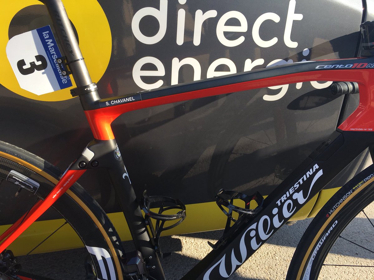TeamTotalEnrg's tweet photo. C’est la rentrée des classes pour le #Cento10NDR de @WilierTriestina ! Et en plus, c’est @chava_sylvain et son dossard 3️⃣ qui l’inaugure sur l’@Etoile_Besseges 🤩 https://t.co/C5TIh2Nf6d