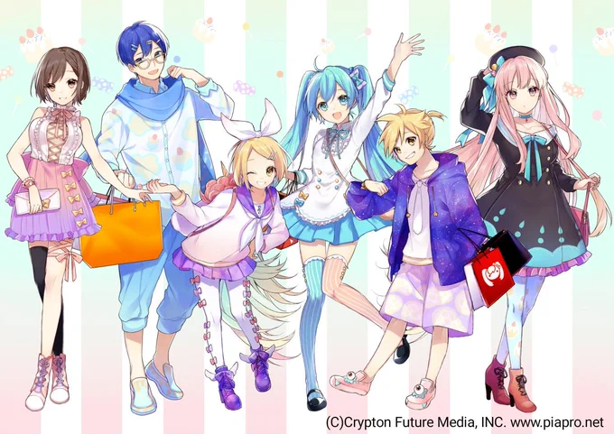 【お知らせ】
2/23より開催予定の「初音ミク 10th Anniversary コラボストア in 原宿スペース」にて新作グッズのイラストを描き下ろしさせていただきました!
公式HP→ https://t.co/MQBawZTEBm
「6人でお買い物!」をテーマに楽しく描かせていただきました!よろしくお願い致します✨✨ 