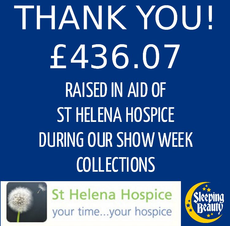 Pantogroup's tweet photo. Amazing amount raised for @StHelenaHospice. Thank you to everyone that contributed. #panto #Brightlingsea https://t.co/GWi6dLZgYl