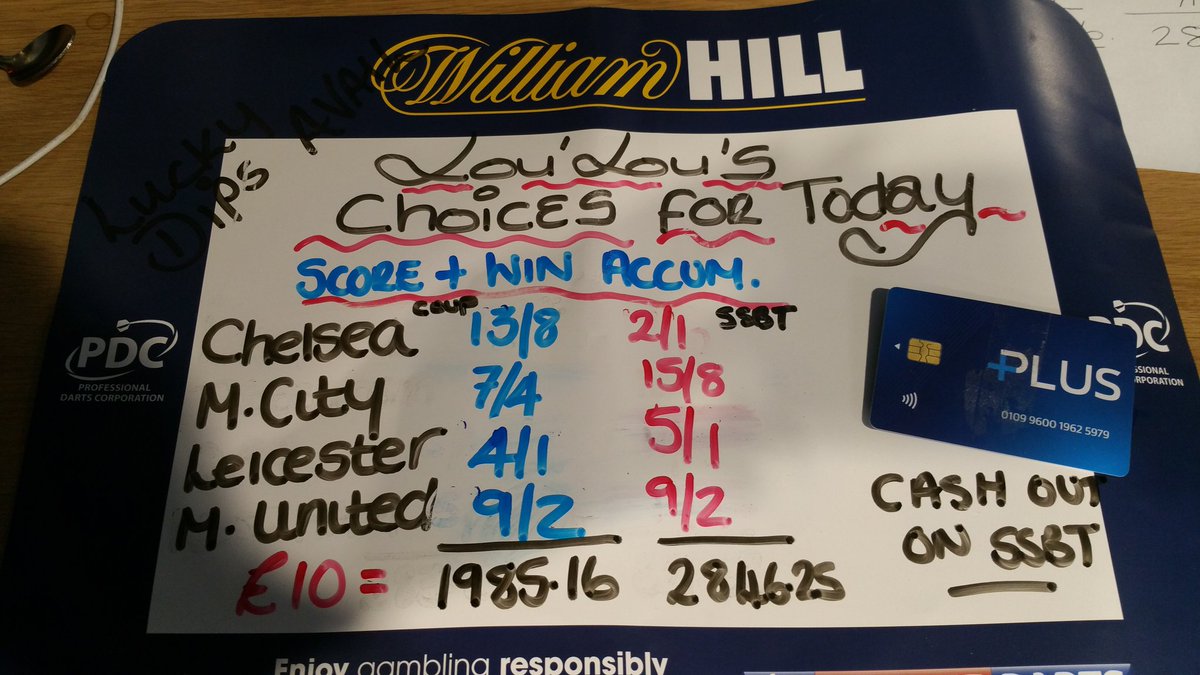 Here are the choices for all you #football fans out there for tonight's games..so pop along to #rhyl..I'll be here..and ask me about #plus..youll love it😉
<a href="/Cluster262/">WillHillCluster262</a> <a href="/WillHillArea26/">Area 26</a> <a href="/WHRegion6/">Region 6</a>