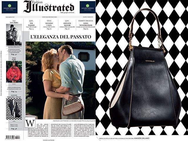 Fashion Illustrated Black &amp; White December Maison Milano Revé Black #maisonmilano #maisonmilanoaccessory #luxury #italiandesign #luxurybag #handmade #handmadeinitaly #fashionblogger #fashionmagazine #fashionillustrated #moda #lusso #borsa #leatherbag #designbagFashion Illust…