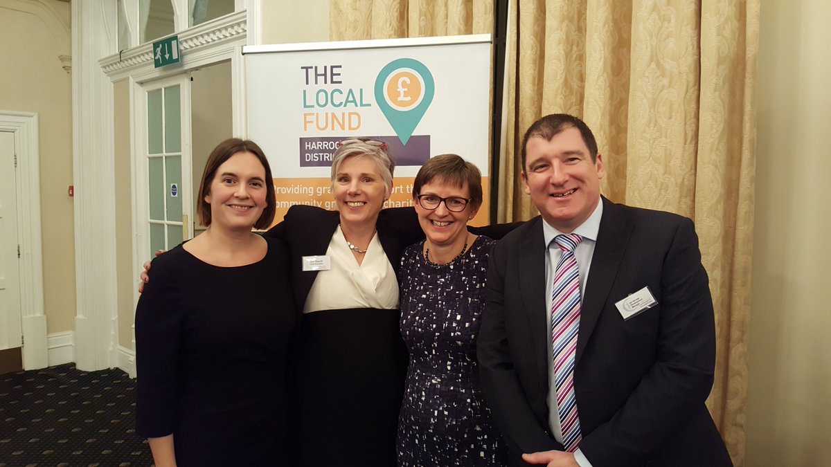 TwoRidingsCF's tweet photo. Never underestimate what a small group of determined people can achieve. Last night we were proud to launch the @TLFHarrogateDis in front of 100s of guests. Thanks to great partnership of @HARCVS @ChiefExecHARCVS &amp; Ann from @Harrogatebc we kick started the fund with £385k https://t.co/WTkllTo8ey