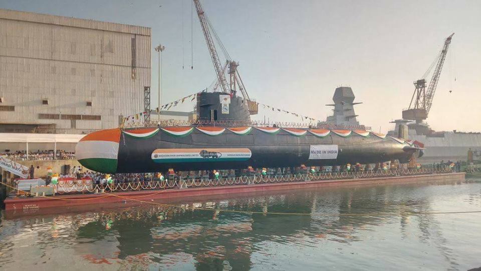 Третья индийская подводная лодка проекта Scorpene выведена из цеха Scorpene, Индии, лодок, индийской, торпед, проекта, лодка, подводных, испытания, Shark, контракт, планируется, индийская, лодки, соглашение, Black, стороной, этого, заключен, сдаче